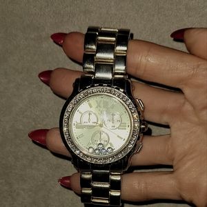 Charming Charlie Watch never used! Gold toned.